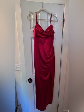 Windsor | Dresses | Sasha Formal High Slit Wrap Dress | Poshmark